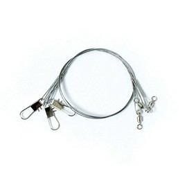 Eagle Claw 08013-004, 12-Inch Steel Leader 30#, Bright, 3-Pack