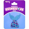 iscream Sparkly Rhinestone Mermazing Mermaid Tail 2" Mini Vinyl Cling