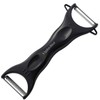 Shimomura Kogyo Verdun Black VB-603 Vegetable Peeler and Slicer, Antibacterial,