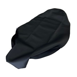 Kawasaki KLX125 (LX125C) D-Tracker 125 (LX125D) (2009-2016) (Refill) Special Design Seat Cover, Made in Japan (Thick Fabric) [Fabric Color: (Embossed Black)] Replacement Type CHRIS-KCH5601-C80