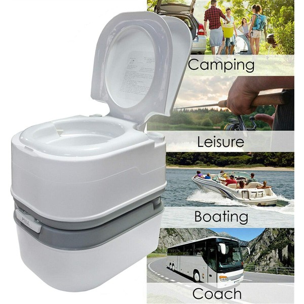 Portable Travel Toilet for Camping, RV, Boating and Other Recreational