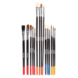 BARRILITO Kit Pinceles Mix Óleo-Acuarela. 15 pzas. 8043KPM