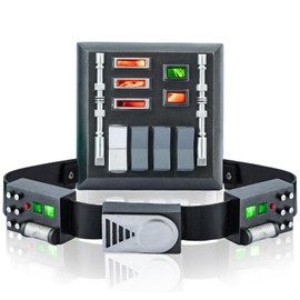 Luke Belt Han Solo Belt Vader Belt DL-44 Bespin Luke ESB Belt Holster with Pouches for SW Cosplay Costume Props Accessories