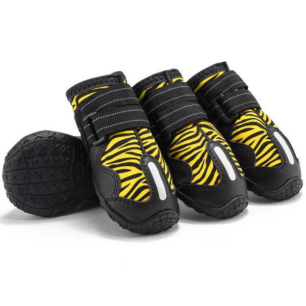 URBEST Dog Shoes Winter Dog Boots Non-Slip Rubber Sole Dog