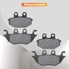 Front and Rear Brake Pads for Kawasaki Mule Pro FXT