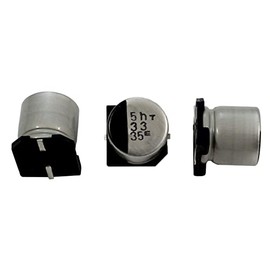 Elko Capacitor 20x Radial 33µF 35V SMD Electrolytic Capacitor up to 125°C 33uF Electrolytic Capacitor from Elna