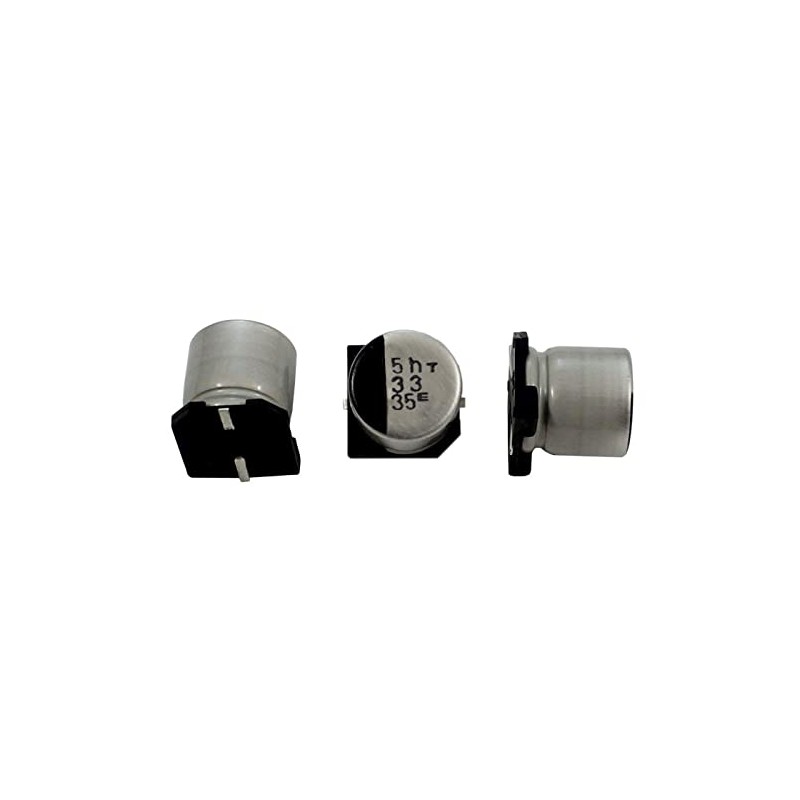Elko Capacitor 20x Radial 33µF 35V SMD Electrolytic Capacitor up