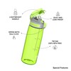 Super Sparrow TouchSip Water Bottle, 750 ml, BPA-Free, Ideal Sports