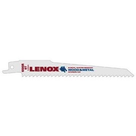 6" X 3/4" X .050" Lenox® Bi-Metal Reciprocating Saw Blade With 6 Teeth Per Inch [Set of 5]
