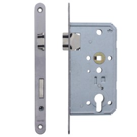 ToniTec® Mortice Lock Soft Lock Whisper Trap 55/72/8 Stainless Steel 20 x 235 mm