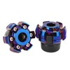 Pair of Motorcycle Wheel Front Fork Frame Slider Aluminum Alloy