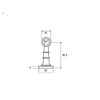 High Logic 37015 Chief Bracket (Genko) Piece 0.4 inch (10