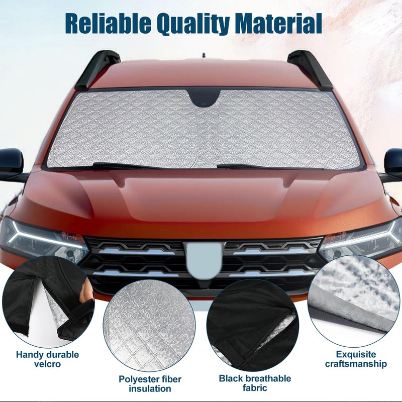 Car Sun Shade Compatible with Dacia Jogger 2021-2025 - Sun