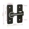Sliding Door Lock, 90 Degree Movable Door, Right Angle Buckle,
