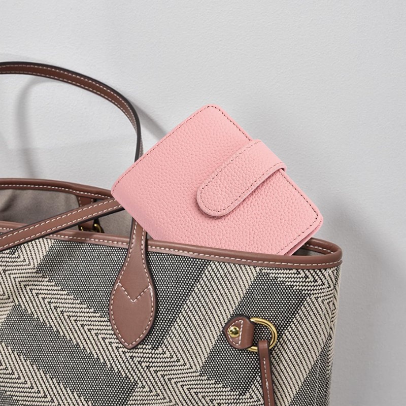 FALAN MULE Women's Small Mini Leather Purse with RFID Protection,