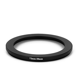 72 mm - 58 mm Filter Adapter Step-Down Adapter Filter Adapter Step Down 72-58