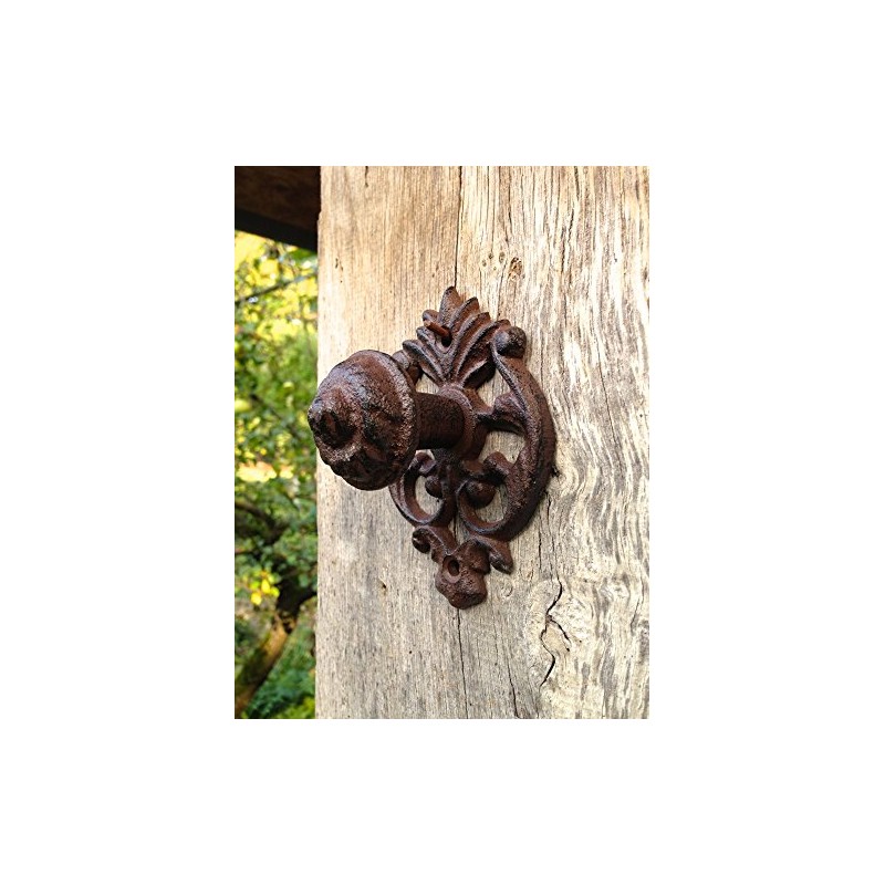 Antikas Cast Iron Door Knob, Suitable for Garden Gates and