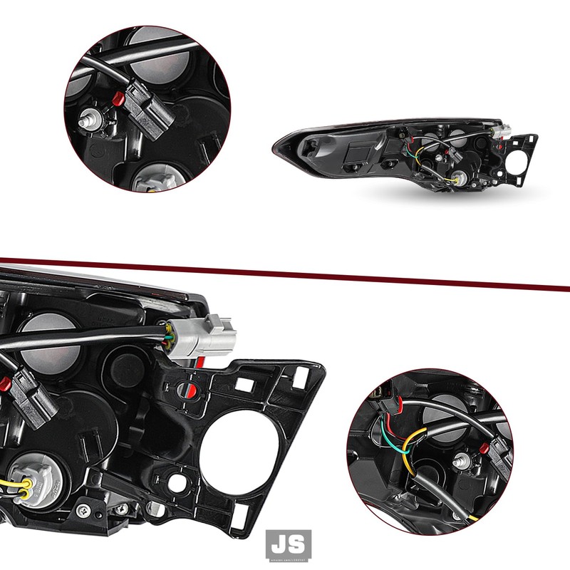 JSBOYAT Outer Tail Light Assembly Replacement for 2020 2021 2022