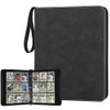GERMUN 9 Pocket Card Binder, Premium Zip Trading Card Binder,