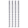 4Pcs Hammer Rock Drill Bit Sturdy Durable Efficient Convenient Round