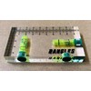 RANGLES High Precision Transparent Two Direction Magnetic Level Bubble Mini