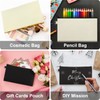 Aspire 6-Pack Canvas Pouches for DIY Project, 7 3/4 x