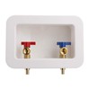 Watflow Washing Machine Outlet Box, 1/2-inch PEX,Plumbing Accessory, PEX Laundry