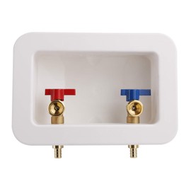 Watflow Washing Machine Outlet Box, 1/2-inch PEX,Plumbing Accessory, PEX Laundry Box…