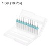 HARFINGTON 10pcs PCB Drill Bit Set 1/8" Shank 0.9mm Tungsten