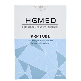 HGMED HGMED 10 Tubes PRP Tubes ACD Solution A and Gel 10 mL prp (10ml), Off White