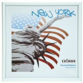 Dorr New York 12x12-Inch Square Photo Frame - White