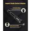 BOEN Impact Grade Socket Adapter Set, 3-PCS Drill Bit Adapter