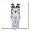 Bluey Christmas Airblown Inflatable in Bluey w/Wishlist, 5.5 ft Tall