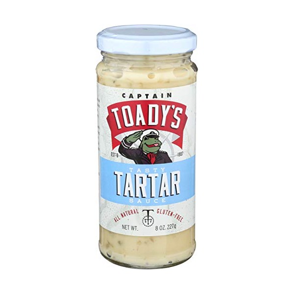 Captain Toady's, Sauce Tartar, 8 Ounce