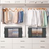 Budding Joy 4 Pack 90L Storage Bags, Large clothes storage