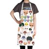 WZMPA SKZ Group Kitchen Apron SKZ Cartoon Member Gift K-Pop