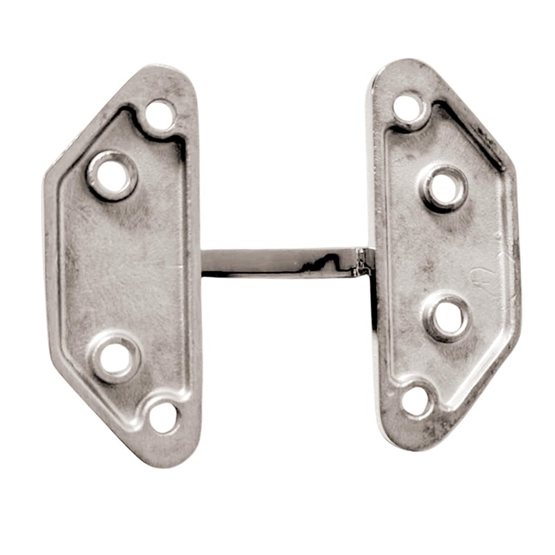 Long Reach Stainless Hatch Hinge, Heavy Duty Marine Grade 316