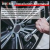 JEUCLEL Type U Wheel Locking Nut Key Compatible with Land
