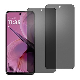 chejuza Ceramic Matte Privacy Film for Motorola Moto G55 [Pack of 2] Anti-Spy Screen Protector Anti-Glare Anti-Fingerprint