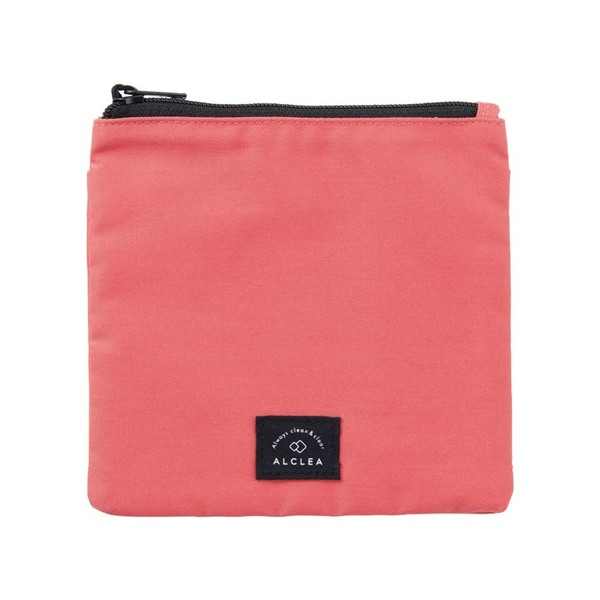 Lihit Lab ALCLEA A7930-12 Mask & Pouch, Coral Pink