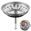 Soiftra Universal Drain Plug, 82 mm Sink Height Adjustable Drain