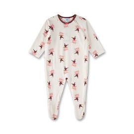 Sanetta Baby Jumpsuit Beige | Practical and Comfortable Organic Cotton Romper for Girls Baby Jumpsuit, beige