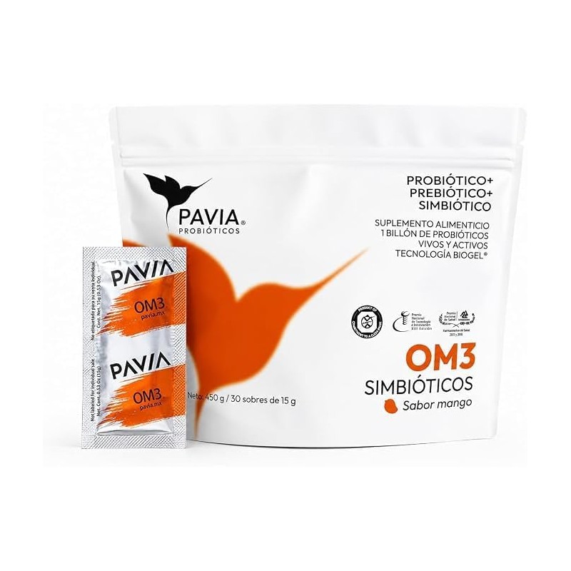 Pavia Probi?ticos Vivos en Biogel con Omega 3