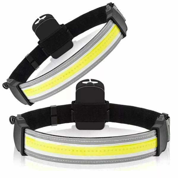 Unbranded 2 Pack Headlamp Flashlight LED 220° Wide Beam Headlamp