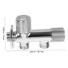 Operitacx Water Shut Off Valves Out Dual Use Faucet for