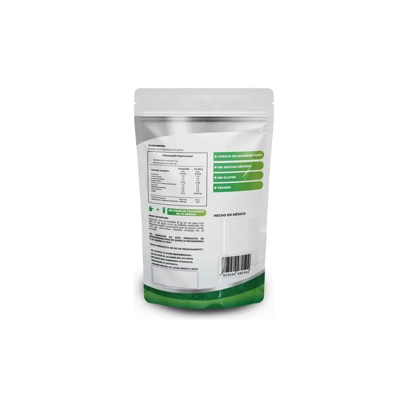 Citrato Magnesio 150g Potasio Naima Sabor