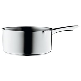 WMF Saucepan 16 cm with Spout, Small Pot without Lid, Small Saucepan 1.5 L, Induction Milk Pan, Polished Cromargan Stainless Steel, Uncoated
