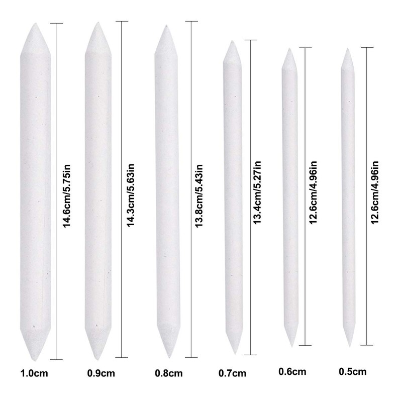 NiceLand Set of 6 Buffers for Drawing, Blender Pen Drawing