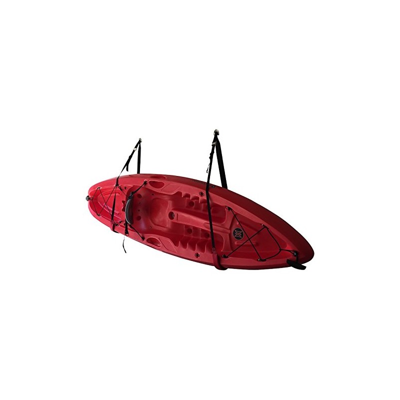 Premium Adjustable Kayak Storage Rack with Padded Straps