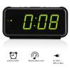 Electronic Table Digital Alarm Clock Desktop LED Display Snooze Function